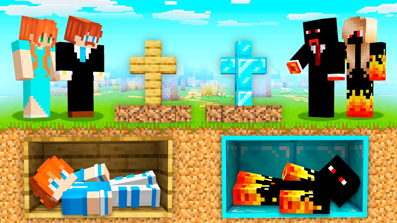 ENTERRADOS VIVOS no BURACO de NOOB vs PRO