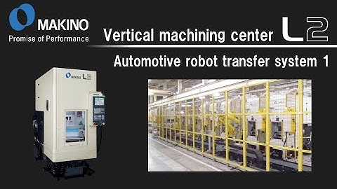 L2 Automotive robot transfer system 1