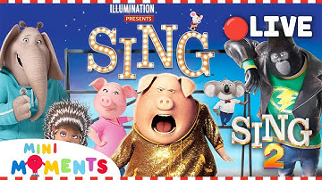 LIVE 🔴 | The Ultimate Sing Showdown! 🎤🎶 | Sing and Sing 2 | Mini Moments