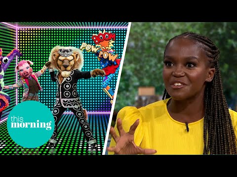 Oti mabuse working with peter crouch on the masked dancer & reveals what she thinks of his robot |tm
