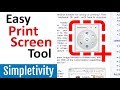 Understanding Print Screen Tools
