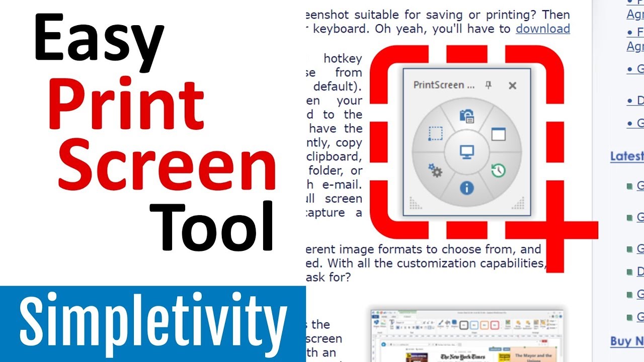 Print Screen App Makes Work So Much Easier! (Screen Capture) - YouTube