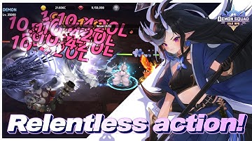 [Demon Squad: Idle RPG] Relentless action! 😈💥