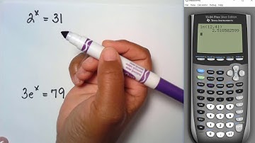 College Algebra: Using Logarithms to Solving Exponential Equations (Part 3)