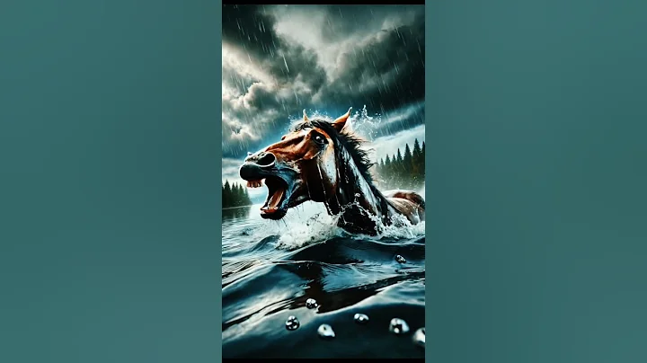 🤯Horse Falls Into Ocean, Surprising Everyone🥶 #shorts #viral #ytshorts #youtubeshorts #emotional