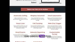 What is Hero AI and how can it help me grow my business. screenshot 4
