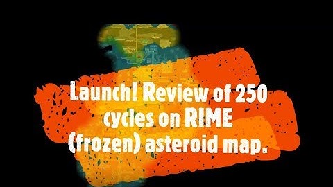 Launch! Preview: Oxygen Not Included - 250 Turns on Frozen RIME asteroid.