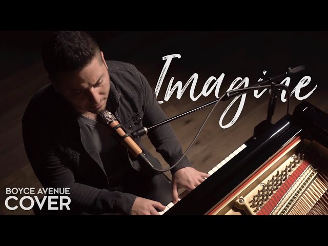 Imagine - John Lennon (Boyce Avenue piano acoustic cover) on Spotify u0026 Apple class=