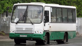 Череповец | Поездка на автобусе ПАЗ-320402-03 (Е769УУ_35) | Маршрут 3