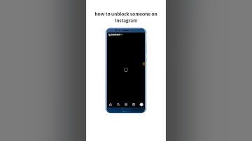 How to unblock someone on instagram #instagramsettings #igtracker