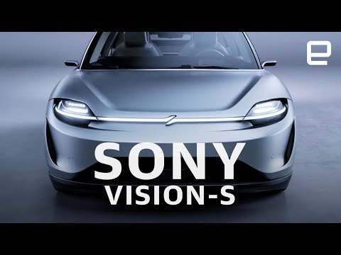 Sony Vision-S first look at CES 2020