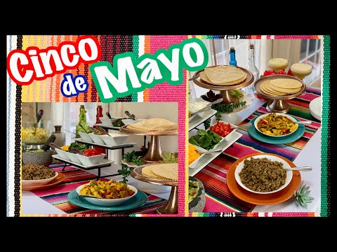 CINCO DE MAYO Food Buffet & Dessert Ideas