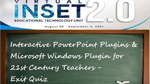 VINSET 2.0 DAY 3 ANSWER KEY | (UPDATED) Interactive Powerpoint Plugins and Microsoft Windows Plugin
