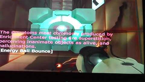 Lets Play  Portal (with commentary). Part 4: Companion Cube.