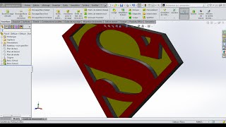 SolidWorks Tutorial 7 : Superman Logo ( Débutant )