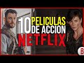 TOP 10 Mejores PELÍCULAS de ACCIÓN de NETFLIX