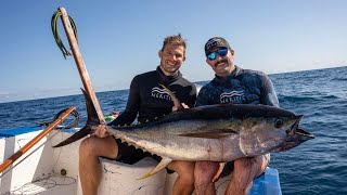 Bluewater Spearfishing Explained - Tuna Steals My Speargun!