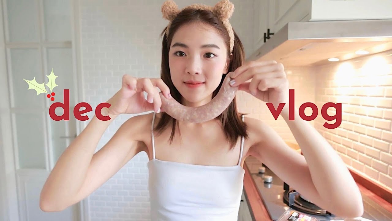 dec vlog ✨ ‍  tiktok breakfast, aesthetic house deco   shopee haul 浪漫12月好物分享 ✨