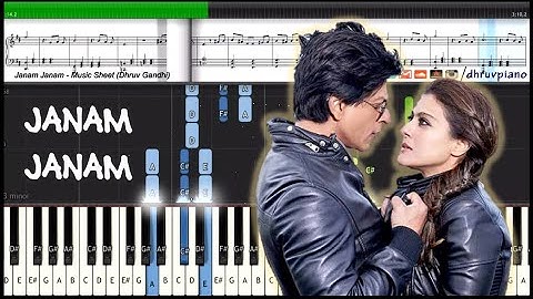 Download Janam Janam Piano Mp3 Free And Mp4