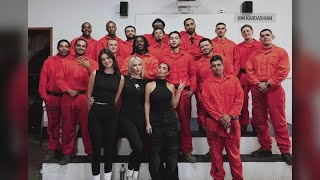 Kim Kardashian Visits California Youth Conservation Camp