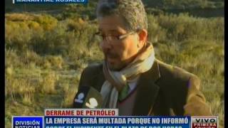 Derrame de petróleo