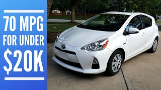 2012 Toyota Prius C2 // full review and test drive