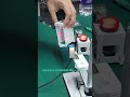 Line Beam Diffuse Photoelectric Sensor Test (Zero False Drops) ⚡ #shorts