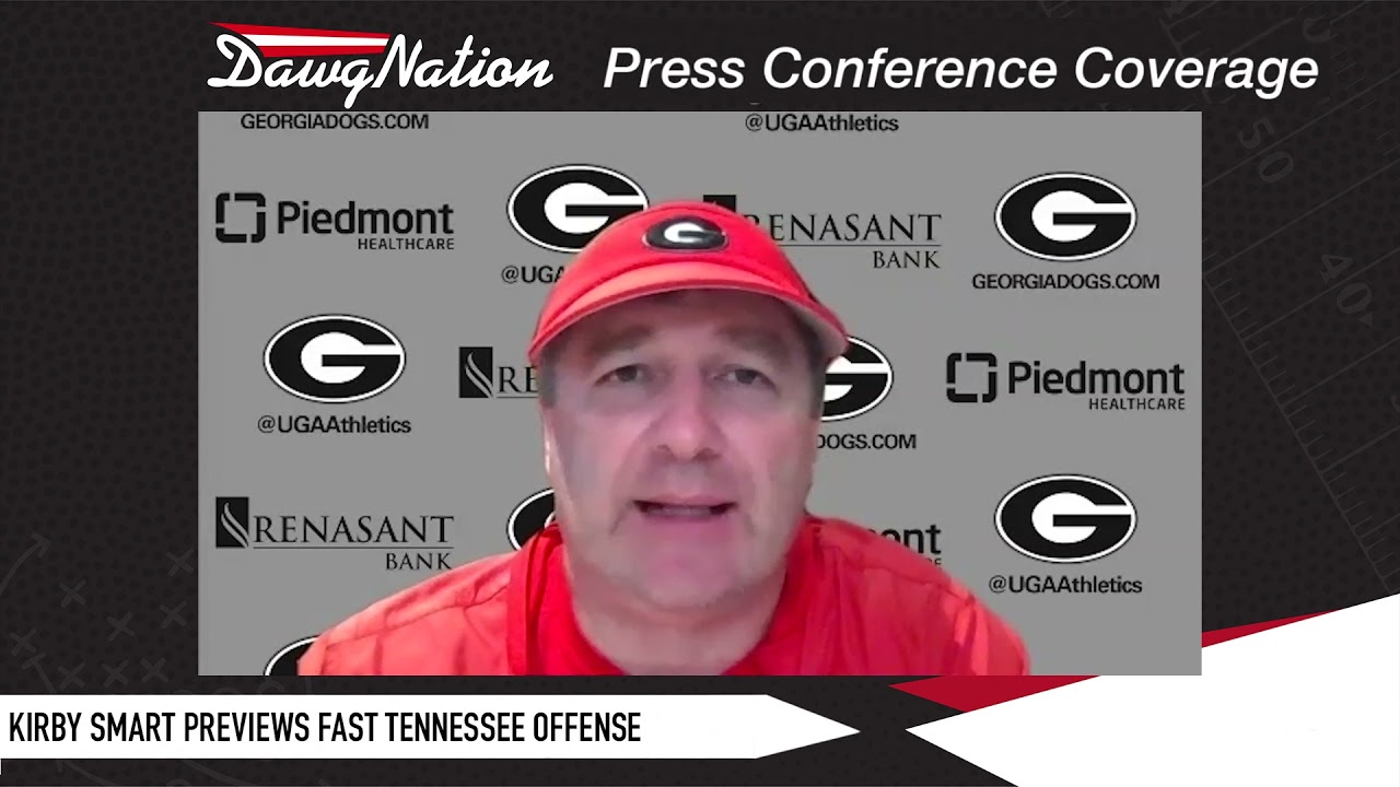 Kirby Smart press conference Previewing Tennessee, the latest on