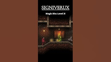 Signiverux Magic Disc! #gamingshorts #metroidvania #games #signiverux #indiegames #gameplay