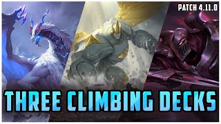 3 GREAT Decks for Climbing Patch 4.11.0 - LoR Meta Report