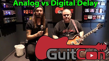 Difference between ANALOG & DIGITAL DELAY - GuitCon w TC Electronic