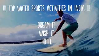 Top Water Sports Activities In India - River Rafting, Scuba Diving \& Much More | OutdoorKeeda