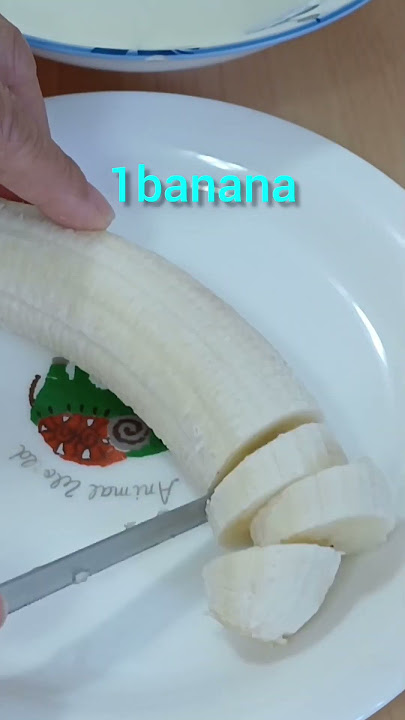 oats and banana #healthy #oats #bananas @moment26