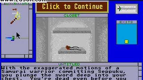 Shadowgate - Sword Suicide(Atari ST Version)
