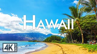 VOLANDO SOBRE HAWAII (4K UHD) | Calma Tu Mente Con Videos de Naturaleza 4K y Música Relajante