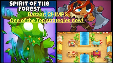 Bazaar CHIMPS | SOTF is insane! | BlackBorder Run |  BTD 6 - Guide