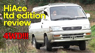 1995 Diesel Toyota HiAce 4WD Review  Limited Edition!!