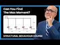 How to Solve a Multi-Bay Frame Using the Portal Method | IStructE Structural Behaviour Course