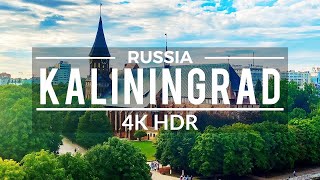 Kaliningrad, Russia 🇷🇺 - by drone in 4K HDR (60fps)