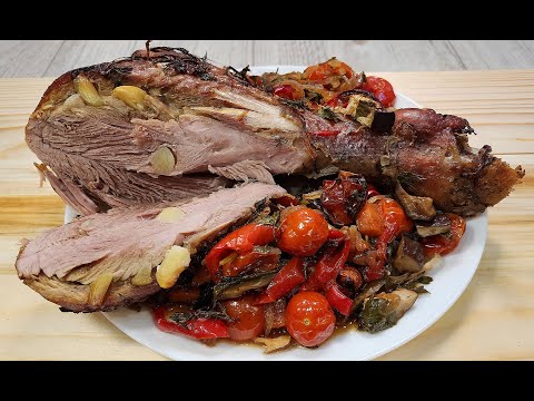 ВКУСНЕЙШАЯ ЗАПЕЧЕННАЯ ГОЛЕНЬ ИНДЕЙКИ, ДИЕТИЧЕСКОЕ, НЕ КАЛЛОРИЙНОЕ МЯСО, ПРОСТОЕ ПРИГОТОВЛЕНИЕ.