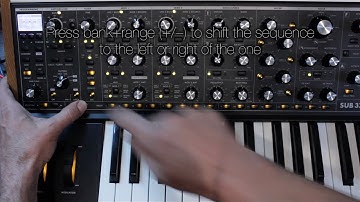 Moog Sub37 1.10 FIrmware Demo Part 2