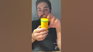 This video has 22k views on TikTok😱 (How to make a realistic garbage can for #fingerboarding) 🛹