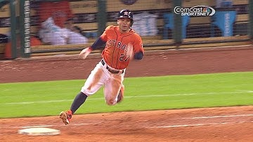 DET@HOU: Altuve ties game at 2 with RBI double