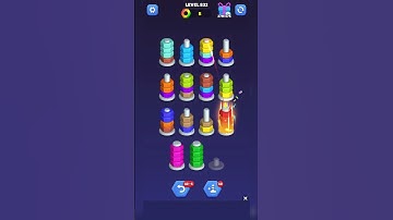 nut sort game/ level 832 #shorts#ammycandycrush#gameplay#nutsort