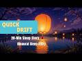 Release Your Worries | Floating Lantern Festival 🌙 Quick Drift Sleep Story (22 Min)