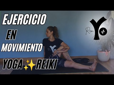 Clase de YOGA REIKI sanación en movimiento   ejercicios completos con respiración consciente