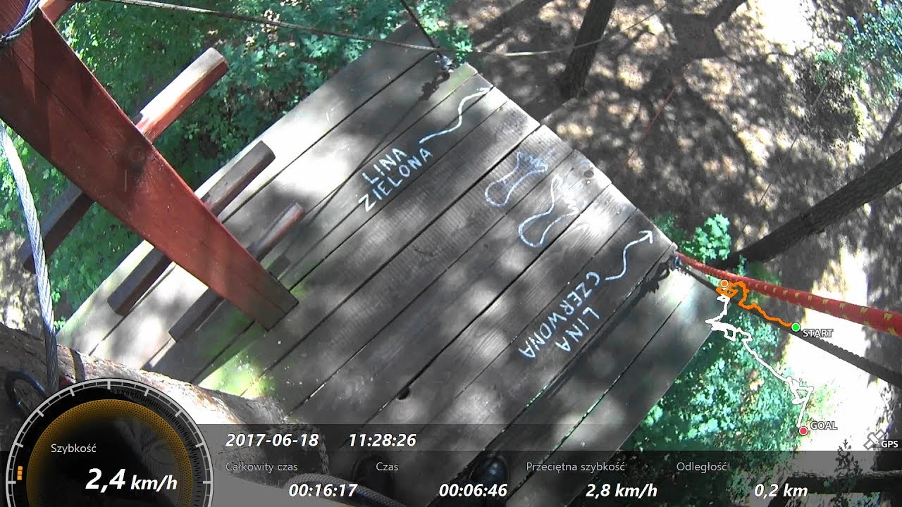 Park Linowy 09 - Pyrland Park - Trasa wysoka 18.06.2017