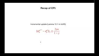 lecture 15 natural policy gradient