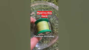 Must Try This Hack Painless Threading #threading #threadingtutorial #selfcare #eyebrowtutorial #hack