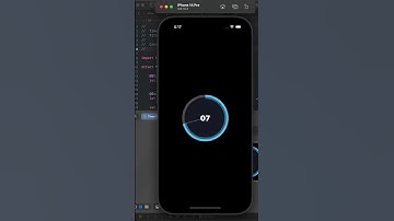 Countdown timer for fitness in progress... 🤞 #coding #iosui #swiftui #swift #developerlife